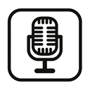 icon_history_microphone_monochrome icon preview