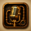 icon_history_microphone_steampunk icon preview