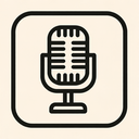 icon_history_microphone_thin icon preview