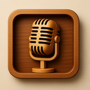icon_history_microphone_wooden icon preview