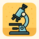 icon_history_microscope_cartoon icon preview