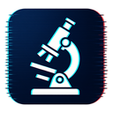 icon_history_microscope_digital_glitch icon preview