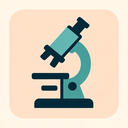 icon_history_microscope_flat_pastel icon preview