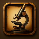 icon_history_microscope_steampunk icon preview