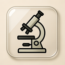 icon_history_microscope_transparent icon preview