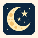 icon_history_moon_flat_design icon preview