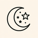 icon_history_moon_minimal_outline icon preview