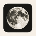 icon_history_moon_monochrome icon preview