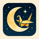 icon_history_moon_origami icon preview