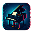 icon_history_piano_digital_glitch icon preview