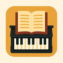 icon_history_piano_flat_design icon preview