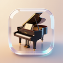 icon_history_piano_glassy icon preview