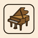 icon_history_piano_thin icon preview