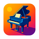 icon_history_piano_vibrant_colors icon preview