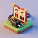 icon_history_plug_3d_isometric icon preview