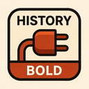icon_history_plug_bold icon preview