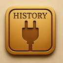 icon_history_plug_embossed icon preview