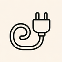 icon_history_plug_line_art icon preview