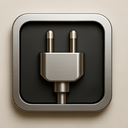 icon_history_plug_metallic icon preview