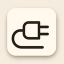 icon_history_plug_minimalist icon preview