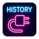 icon_history_plug_neon icon preview