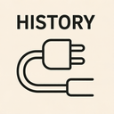 icon_history_plug_thin icon preview