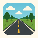 icon_history_road_flat_design icon preview