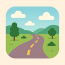 icon_history_road_flat_pastel icon preview