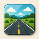 icon_history_road_glassy icon preview