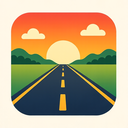 icon_history_road_gradient icon preview