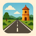 icon_history_road_iconic icon preview