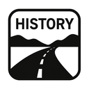 icon_history_road_monochrome icon preview