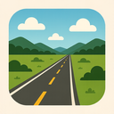 icon_history_road_thin icon preview