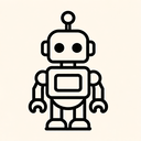 icon_history_robot_minimal_outline icon preview