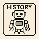 icon_history_robot_thin icon preview