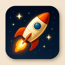 icon_history_rocket_glow_effect icon preview