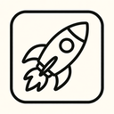 icon_history_rocket_line_art icon preview