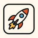 icon_history_rocket_minimalist icon preview
