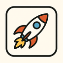 icon_history_rocket_thin icon preview