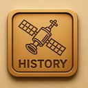 icon_history_satellite_embossed icon preview