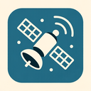 icon_history_satellite_flat_design icon preview