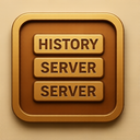 icon_history_server_embossed icon preview