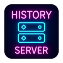 icon_history_server_neon icon preview