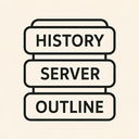 icon_history_server_outline icon preview