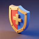 icon_history_shield_3d_isometric icon preview
