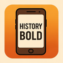 icon_history_smartphone_bold icon preview