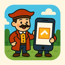 icon_history_smartphone_cartoon icon preview
