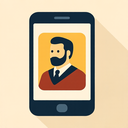 icon_history_smartphone_flat_design icon preview