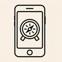 icon_history_smartphone_minimal_outline icon preview
