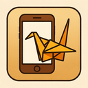 icon_history_smartphone_origami icon preview